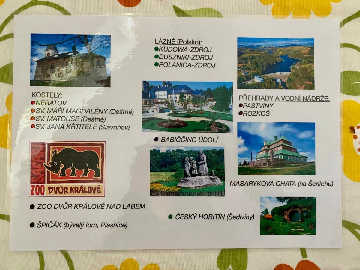Apartmán Karovi Destné v Orlických horách Exterior foto